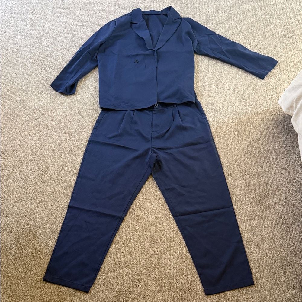 Manfinity Navy Men’s suit; size XL